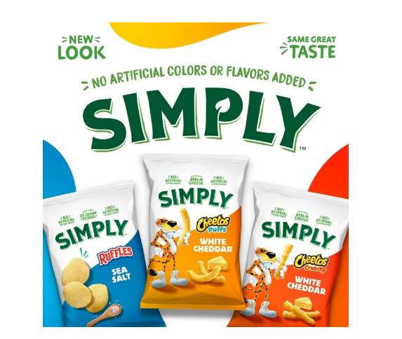Simply Doritos White Cheddar Nacho Flavored Tortilla Chips – 7.5 oz - Image 3