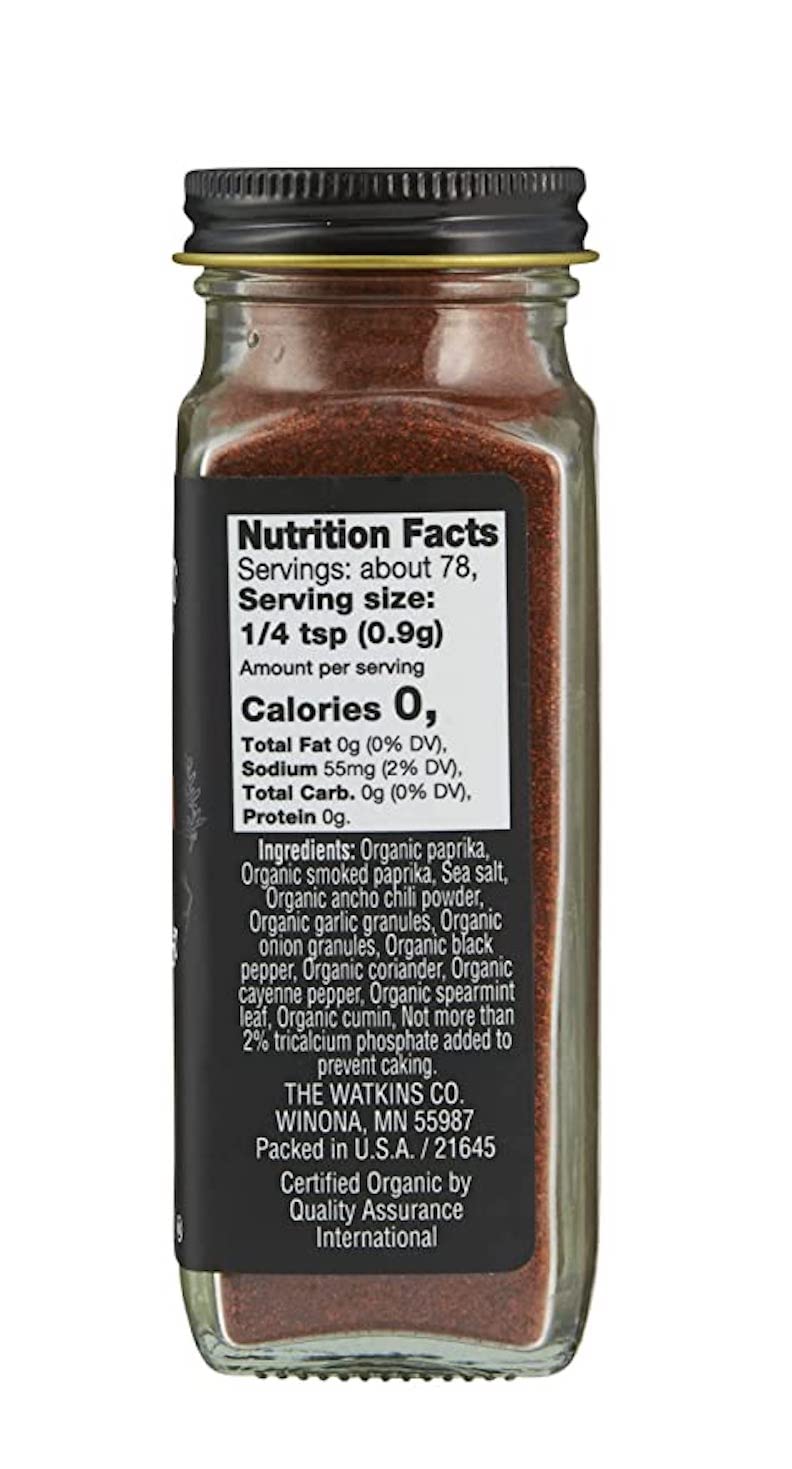 Watkins Gourmet Organic Spice Jar, Harissa, Non-GMO, Kosher, 2.5 oz. Bottle, 2-Pack - Image 2